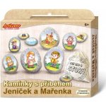 SMT Creatoys Malování na oblázky kameny s příběhem Jeníček a Mařenka – Hledejceny.cz