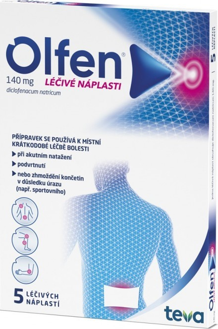 OLFEN DRM 140MG EMP MED 5