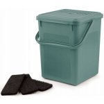 Rotho Kompostovací kbelík 9 L s uhlíkovým filtrem R87795 – Hledejceny.cz