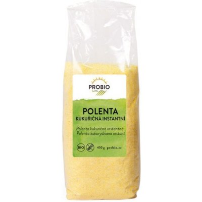 Probio Polenta kukuřičná. bez lepku instantní BIO 450 g – Zbozi.Blesk.cz