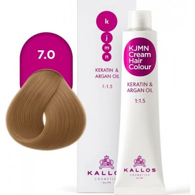 Kallos KJMN 7.0 Medium Blond Cream Hair Colour 1:1.5 100 ml – Sleviste.cz