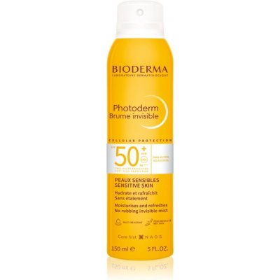 Bioderma Photoderm Brume Invisible opalovací mlha spray SPF50+ 150 ml – Hledejceny.cz