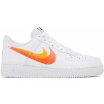 Nike Air Force 1 Low '07 Spray Paint Swoosh White Safety Orange