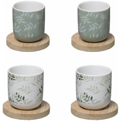 Secret de Gourmet Sada keramických hrnků 4 kusy 130 ml – Zboží Dáma