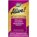 Natures Way Alive! Max3 Potency Women’s Multivitamin 90 tablet – Hledejceny.cz