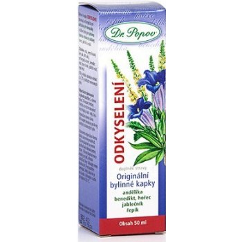 Dr.Popov Kapky bylinné Odkyselení 50 ml