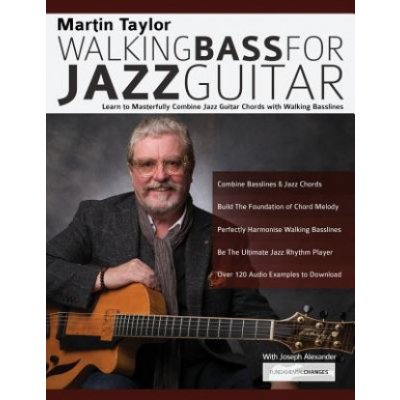 Martin Taylor Walking Bass For Jazz Guitar – Zboží Mobilmania