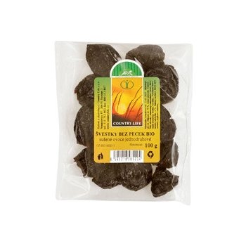 Country Life Bio švestky bez pecek 100 g