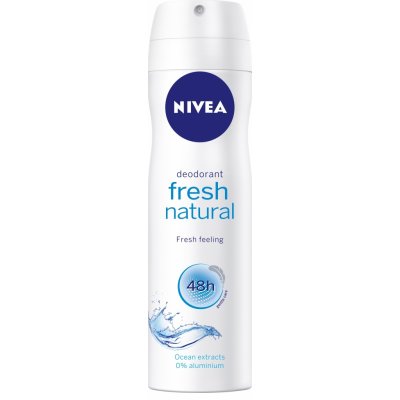 Nivea Fresh Natural Woman deospray 150 ml – Zboží Mobilmania