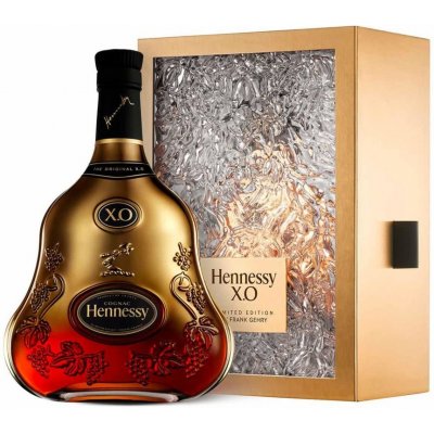 Hennessy XO limited edition by Frank Gehry 40% 0,7 l (holá láhev) – Sleviste.cz