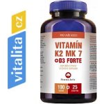 Pharma Activ Vitamín K2 MK7 + D3 FORTE 125 tablet – Hledejceny.cz
