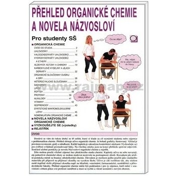 Přehled organické chemie a novela nazvosloví - Pro studenty SŠ - Danuše Pečová