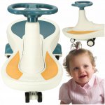 INKA Gravity vozítko s LED koly melodie 76 cm modrobílé – Zboží Dáma