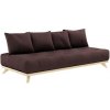 Pohovka Karup design sofa SENZA DAYBED natural pine brown 715 90*200 cm