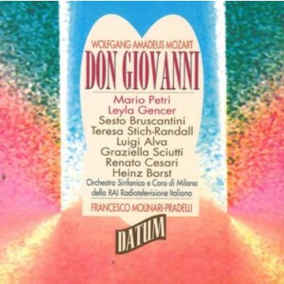Wolfgang Amadeus Mozart - Don Giovanni CD – Zboží Mobilmania