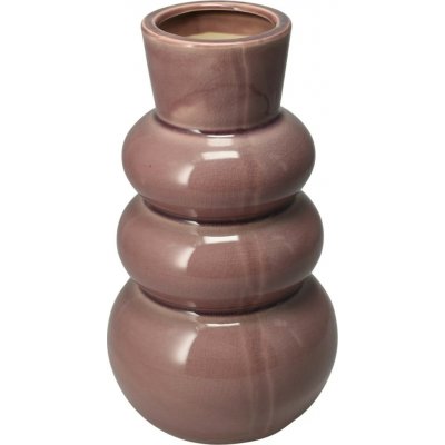 Koopman Váza z dolomitu růžová pr. 13 x 25 cm, 1 ks – Hledejceny.cz