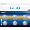 Baterie primární Philips CR2032 6ks CR2032P6/01B