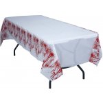 Guirca Plastový ubrus Halloween krvavé otisky 137x277 cm – Zboží Dáma