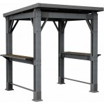 KETER GRILL GAZEBO 247 x 200 x 238 cm, grafit 17213898 – Zboží Dáma