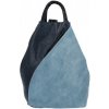 Kabelka Hernan dámská kabelka batůžek světle modrá HB0137