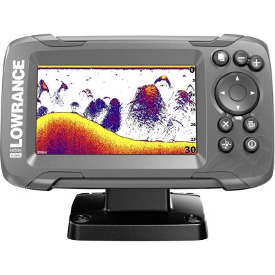 Lowrance Sonar na ryby HOOK2 4x GPS se sondou Bullet Skimmer 200 kHz 480 x 272 px 4,3″ 10,4 - 17 V alarm podsvícení černá – Zbozi.Blesk.cz