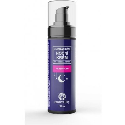 Renovality Hydratační noční krém s retinolem 30 ml – Zboží Mobilmania