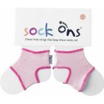 KIKKO SOCK ONS Držák ponožek Classic Baby růžová – Zboží Dáma