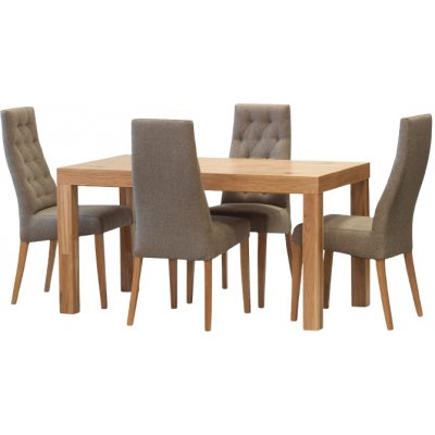 ITTC Stima stůl Woody / židle Ibiza 4 ks – Sleviste.cz