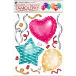 Anděl Samolepka na zeď 3D balónková 35 x 27 cm 10272 – Zbozi.Blesk.cz