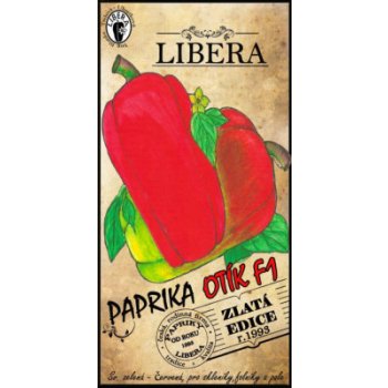 Paprika "Zlatá edice" - Otík F1 15-20 semen