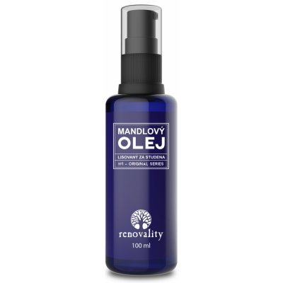 Renovality Mandlový za studena lisovaný olej 100 ml