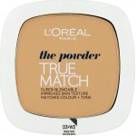 L'Oréal Paris True Match Kompaktní pudr W3 Golden Beige 9 g