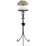 HowHomely Stojan na květiny 95x39 cm černá DD0568 – Hledejceny.cz