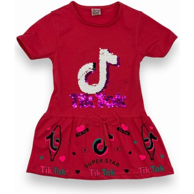 Babi dívčí šaty červené – Zboží Mobilmania