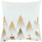 Autronic Polštář sametový UBR107-1 zlatá 45x45 – Sleviste.cz