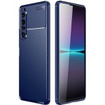 Carbon Fiber modrý – Sony Xperia 1 IV – Zboží Živě