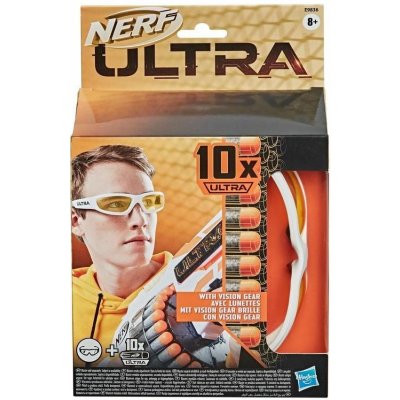 NERF -Ultra Vision Gear šipky + brýle E9836 – Zbozi.Blesk.cz