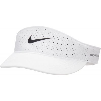 Nike Dri-Fit ADV Ace Tennis Visor Bílý – Hledejceny.cz