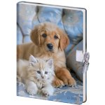 Stil Památník 13x18 cm se zámkem Cats – Zboží Dáma