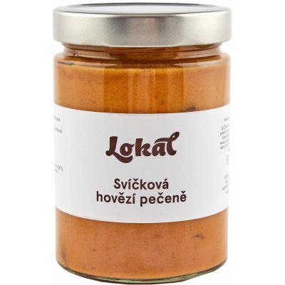 Lokál Svíčková hovězí pečeně 500 g – Zboží Dáma