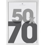 RÁMEČEK PLAKÁT BÍLÝ RÁM 50x70 cm ZAVĚSNÉ NA NÁSTĚN – Hledejceny.cz