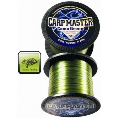 Giants Fishing Carp Master camo Green 1200 m 0,22 mm – Hledejceny.cz