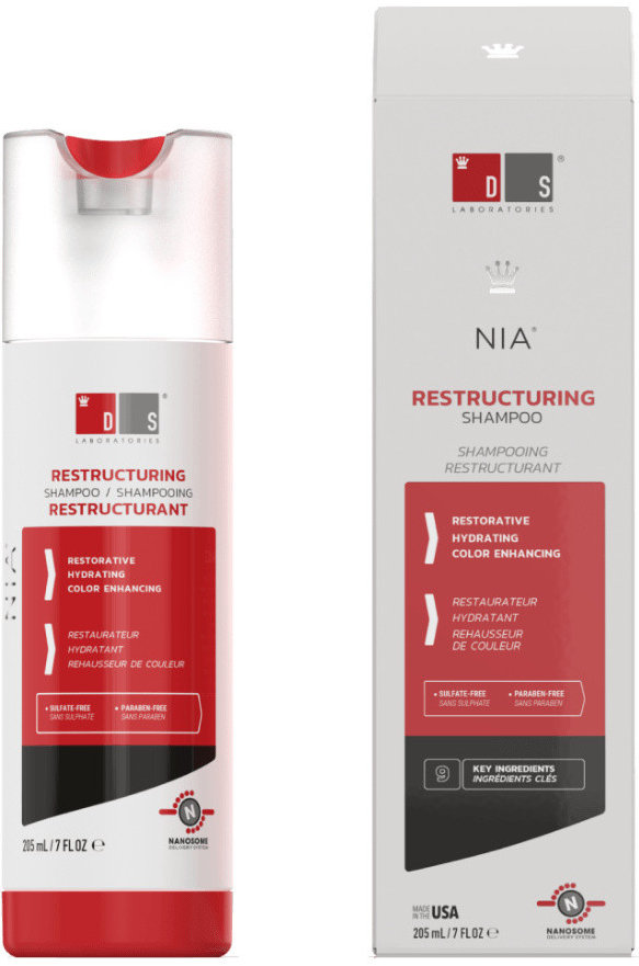 DS Laboratories šampon na poškozené vlasy NIA 205 ml