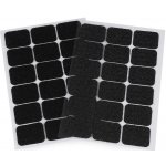 Prima-obchod Suchý zip samolepicí obdélníčky 25x32 mm, barva 2 černá – Hledejceny.cz