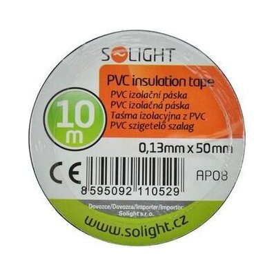 Solight Izolační páska 50 mm x 10 m černá – Zboží Mobilmania