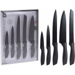 Sada nožů v pouzdře Excellent Houseware Black Royal 5 ks – Zboží Mobilmania