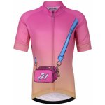 Holokolo s krátkým rukávem CANDYBAG žlutá/růžová – Zboží Mobilmania