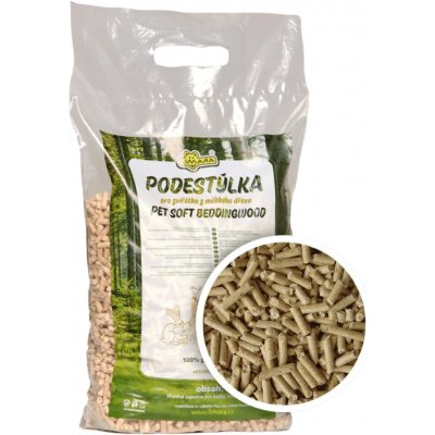 Limara Dřevěná měkká podestýlka 1,4 kg 7 l – Sleviste.cz