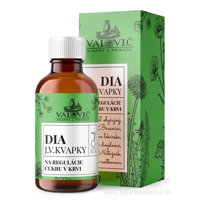 J.V Kapky DIA na regulaci cukru v krvi 50 ml – Hledejceny.cz