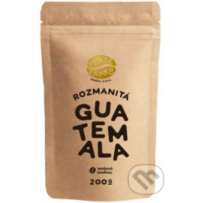 Zlaté Zrnko Guatemala Rozmanitá zrnková 0,2 kg – Hledejceny.cz